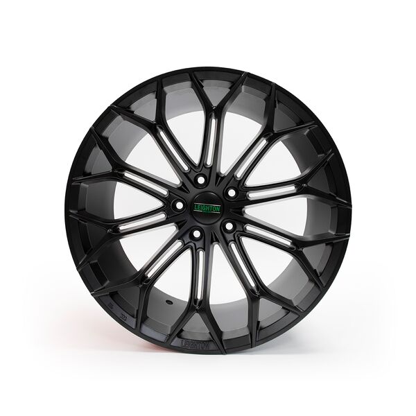 LV-1 Matte Black Alloy Wheels 10"