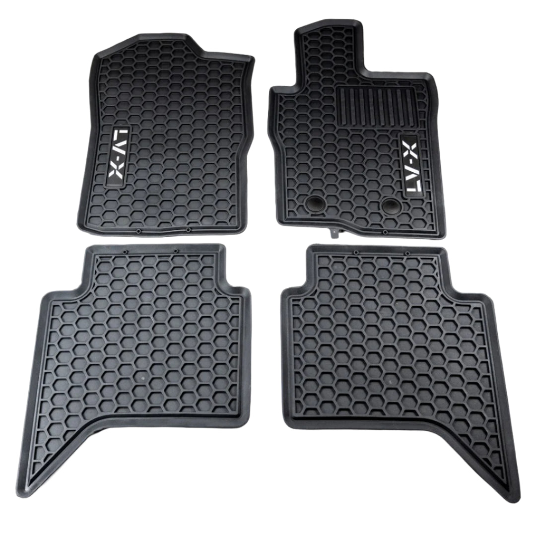 Leighton HD Rubber Mat Set VW Amarok