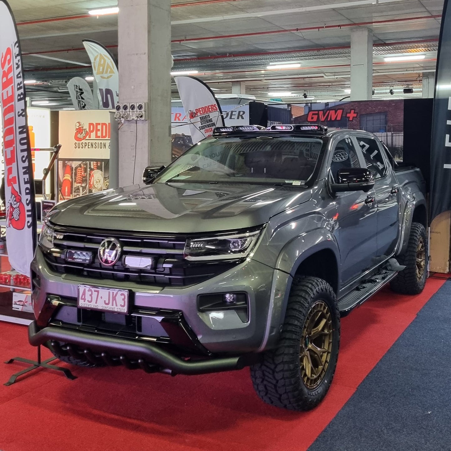 VW Amarok 2023 - EGR Flares Dark Grey