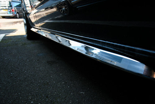 Trapezoid Side Bars (VWT5 to T6.1) LWB Chrome Trap