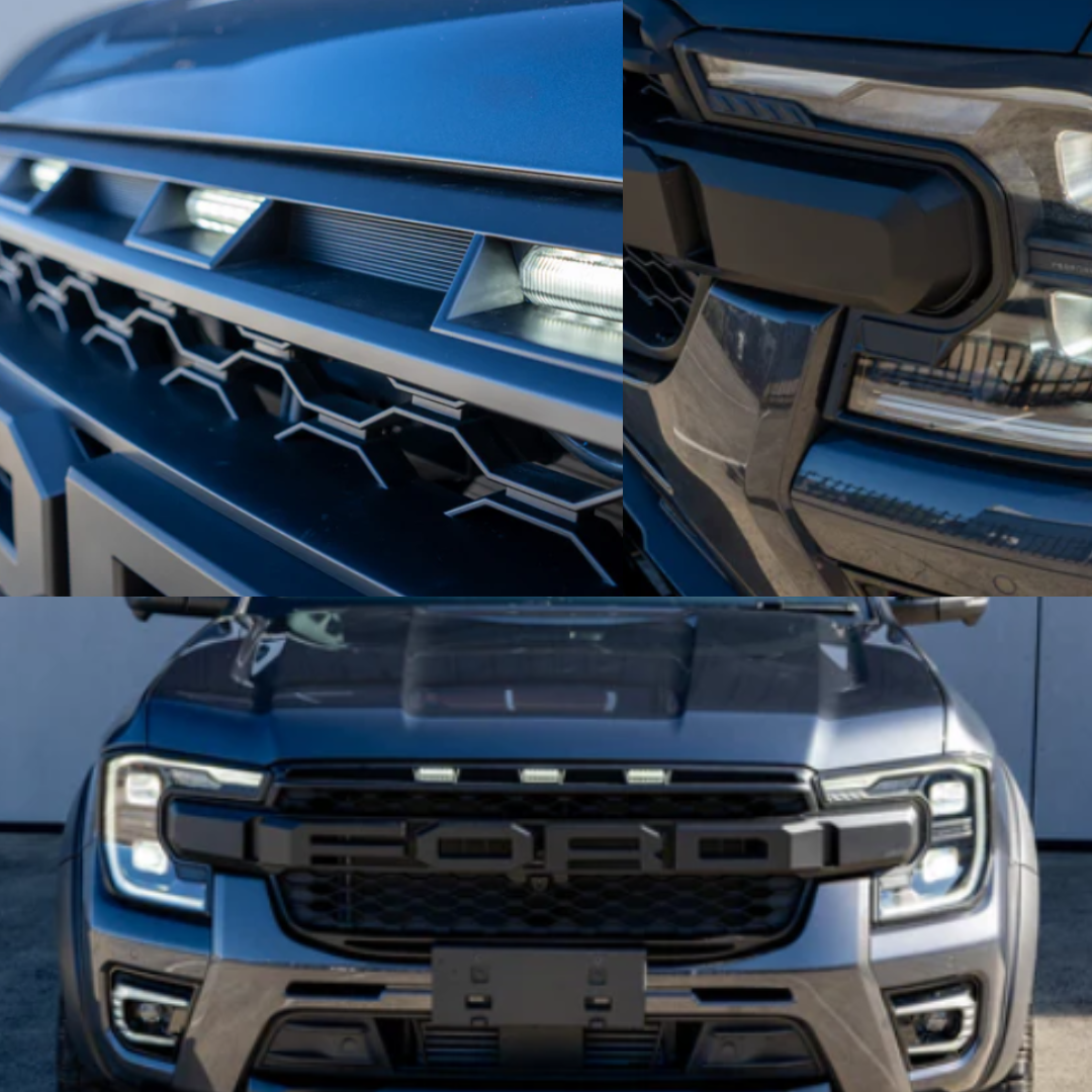 Raptor Grille Wildtrak and XLT 2022+ 3 Lights