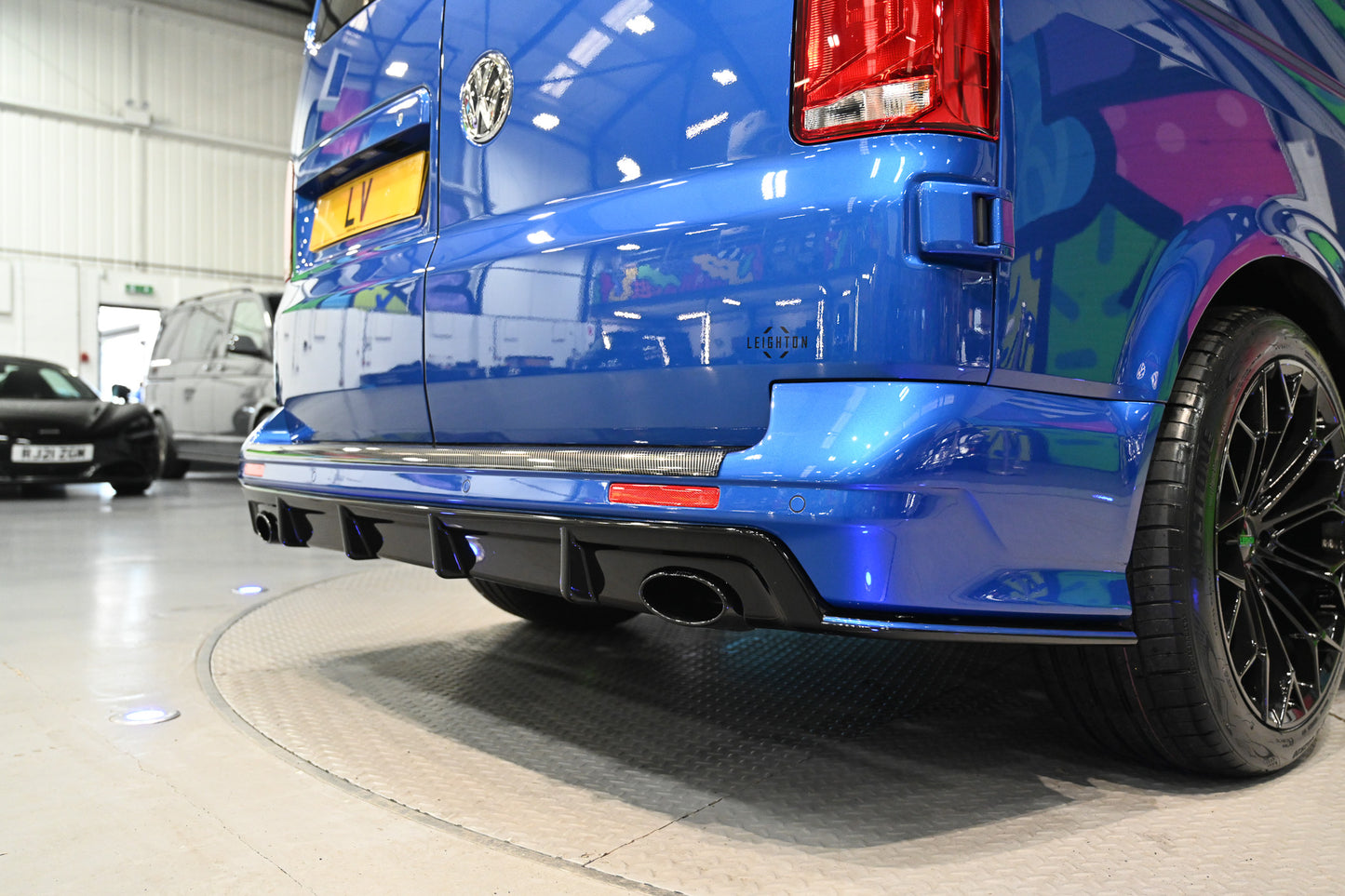 LV-R Barn Door Rear Bumper ( VW T5/T5.1/T6/T6.1)