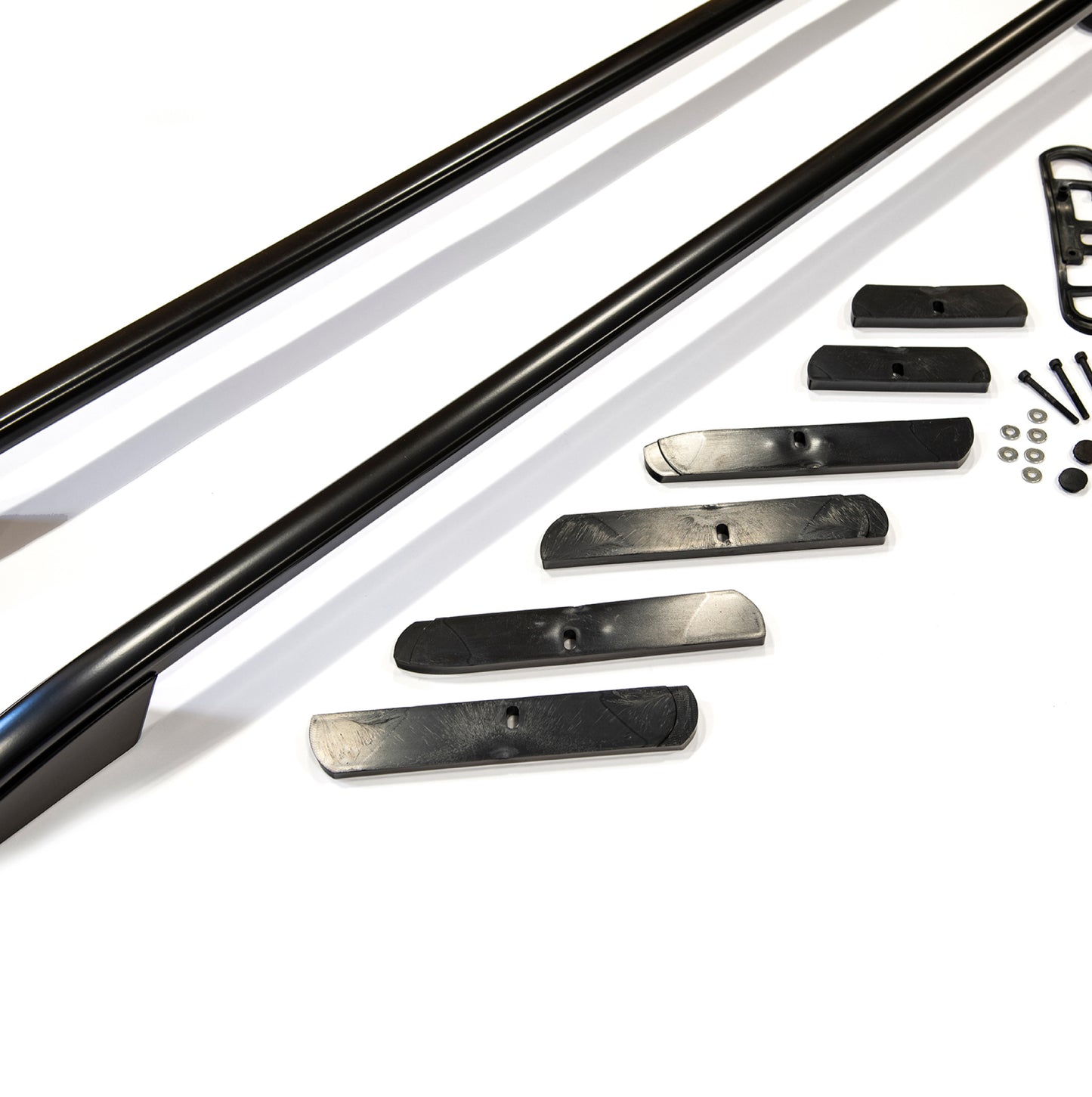 Black Roof Bars ( VW T5 to T6.1) LWB