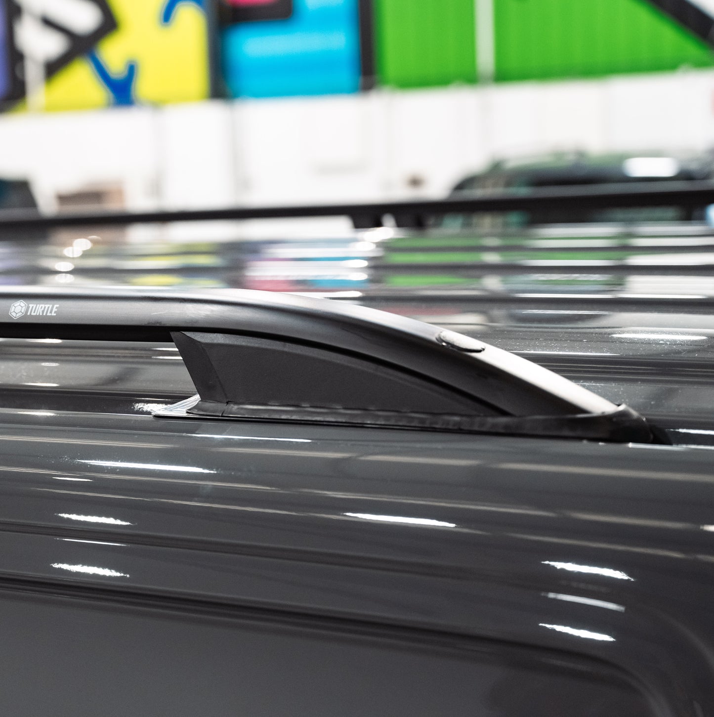 Black Roof Bars ( VW T5 to T6.1) LWB