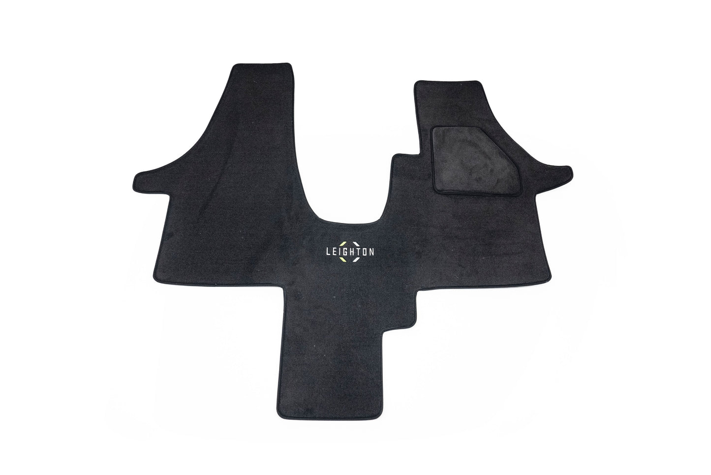 Single Captains Seat Mat (T6) Black/White Logo