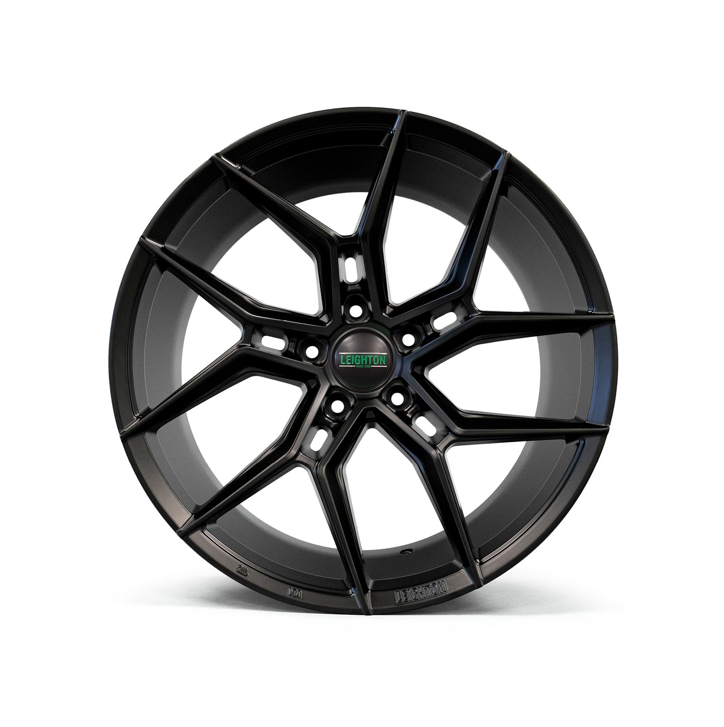 LV-3 Matte Black Alloy Wheels 10"