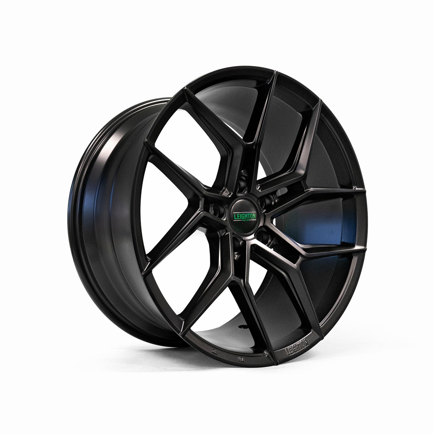 LV-3 Matte Black Alloy Wheels 10"