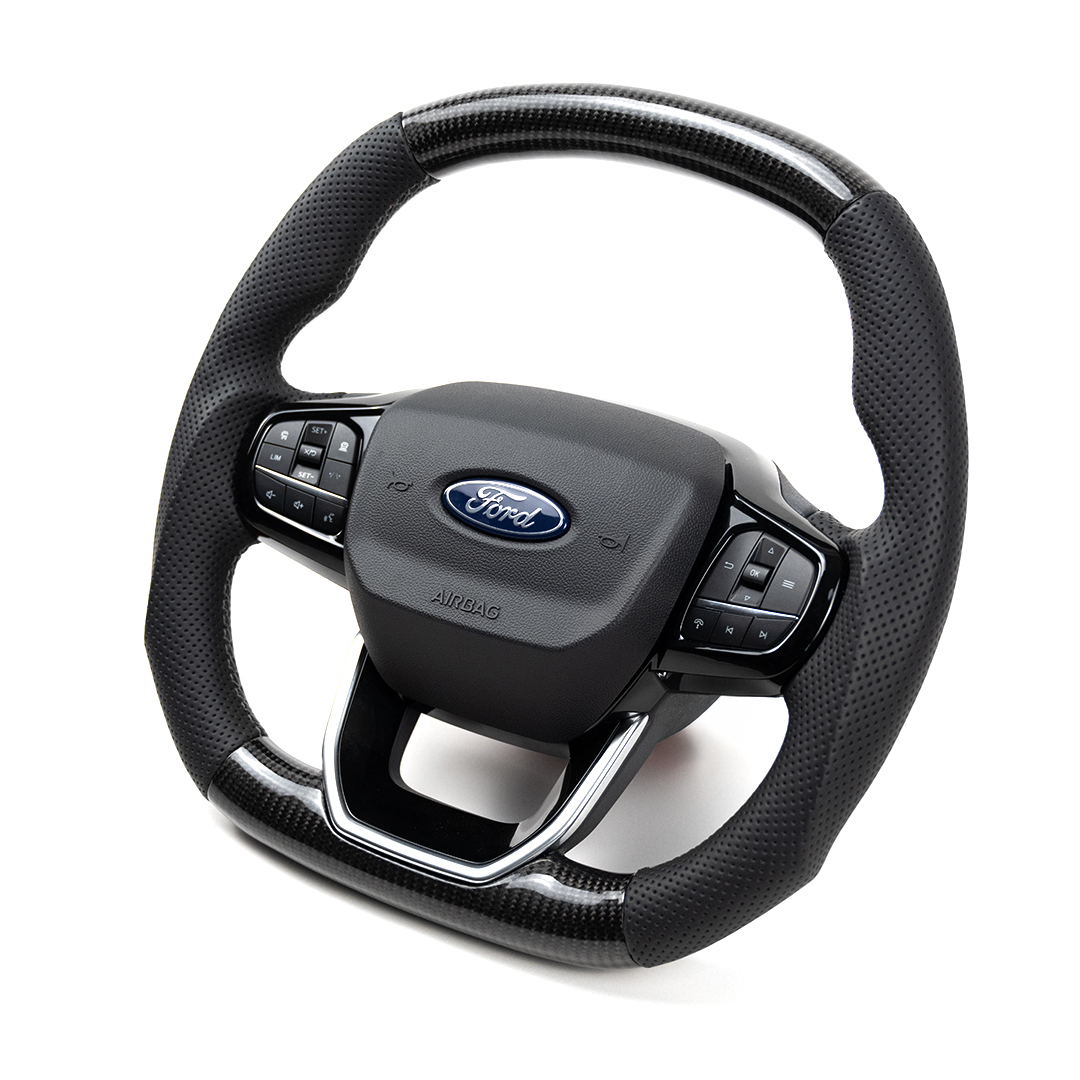 Transit Steering Wheel Carbon Grey