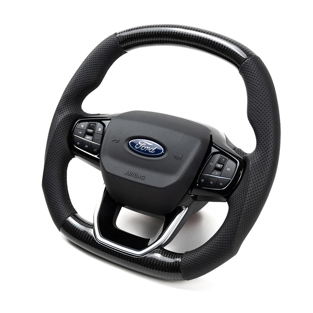 Transit Steering Wheel Carbon Black