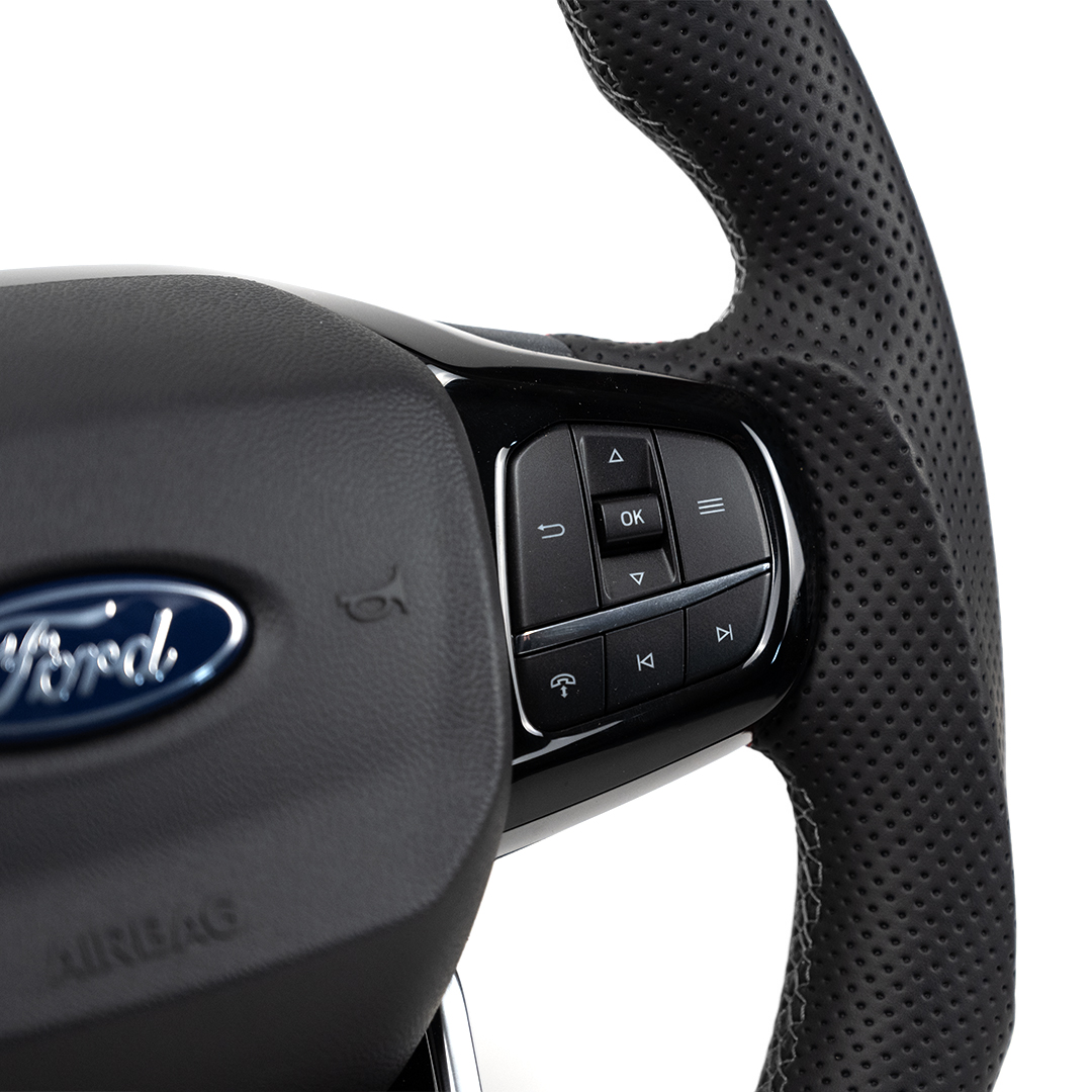 Transit Steering Wheel Carbon Grey