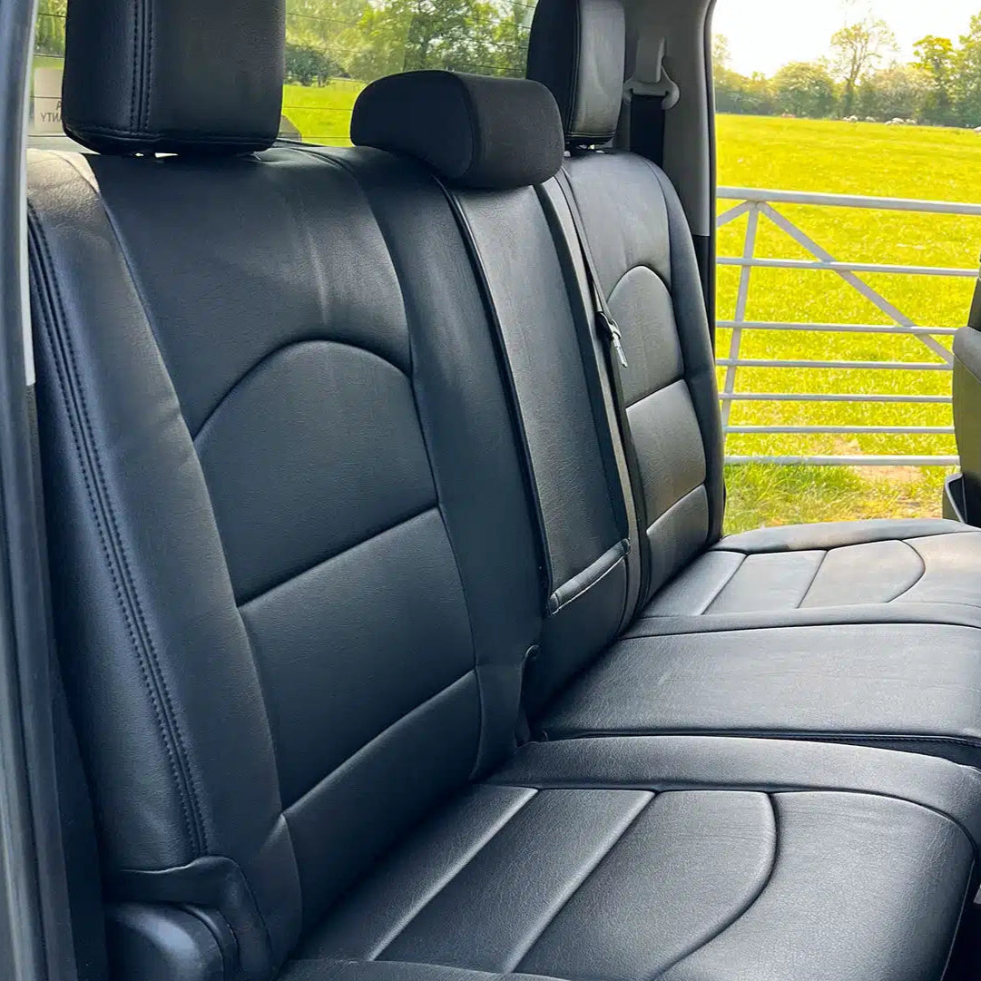 Leather look covers - Toyota Hilux
