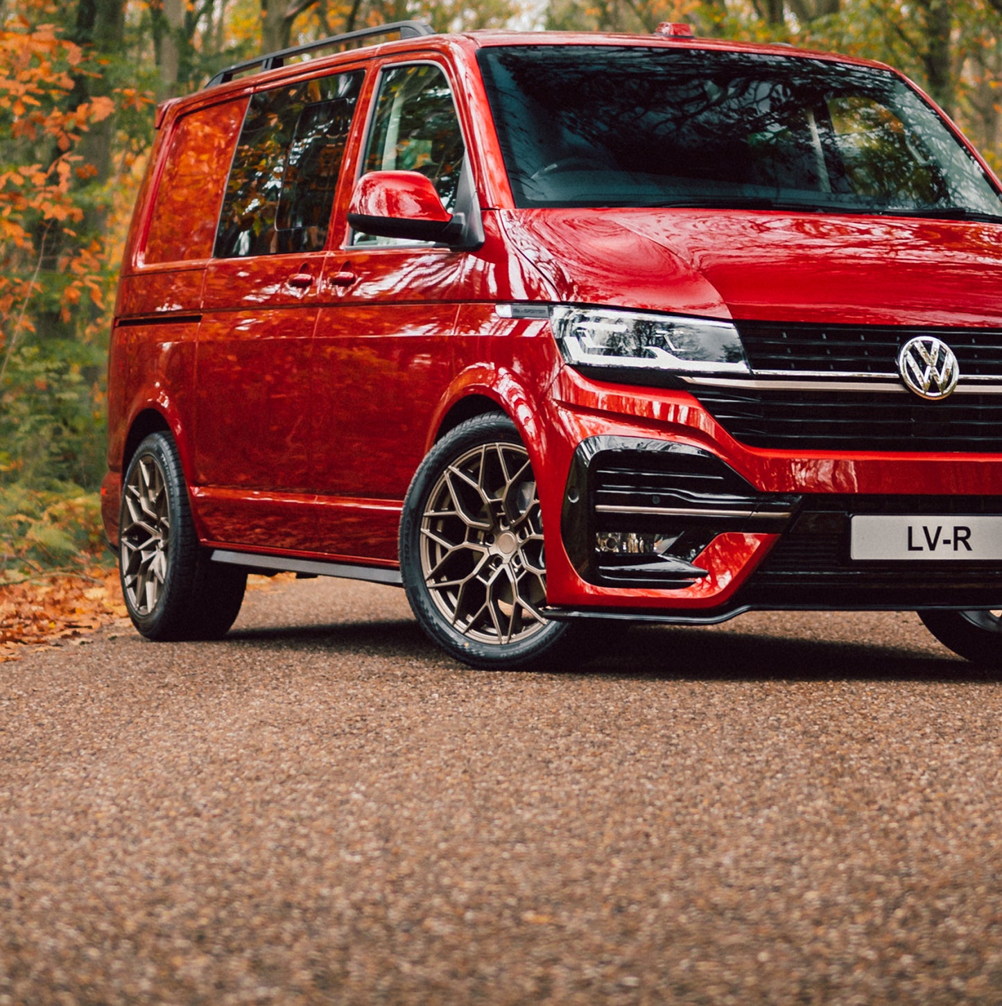 Trapezoid Side Bars (VWT5 to T6.1) SWB Matte Black