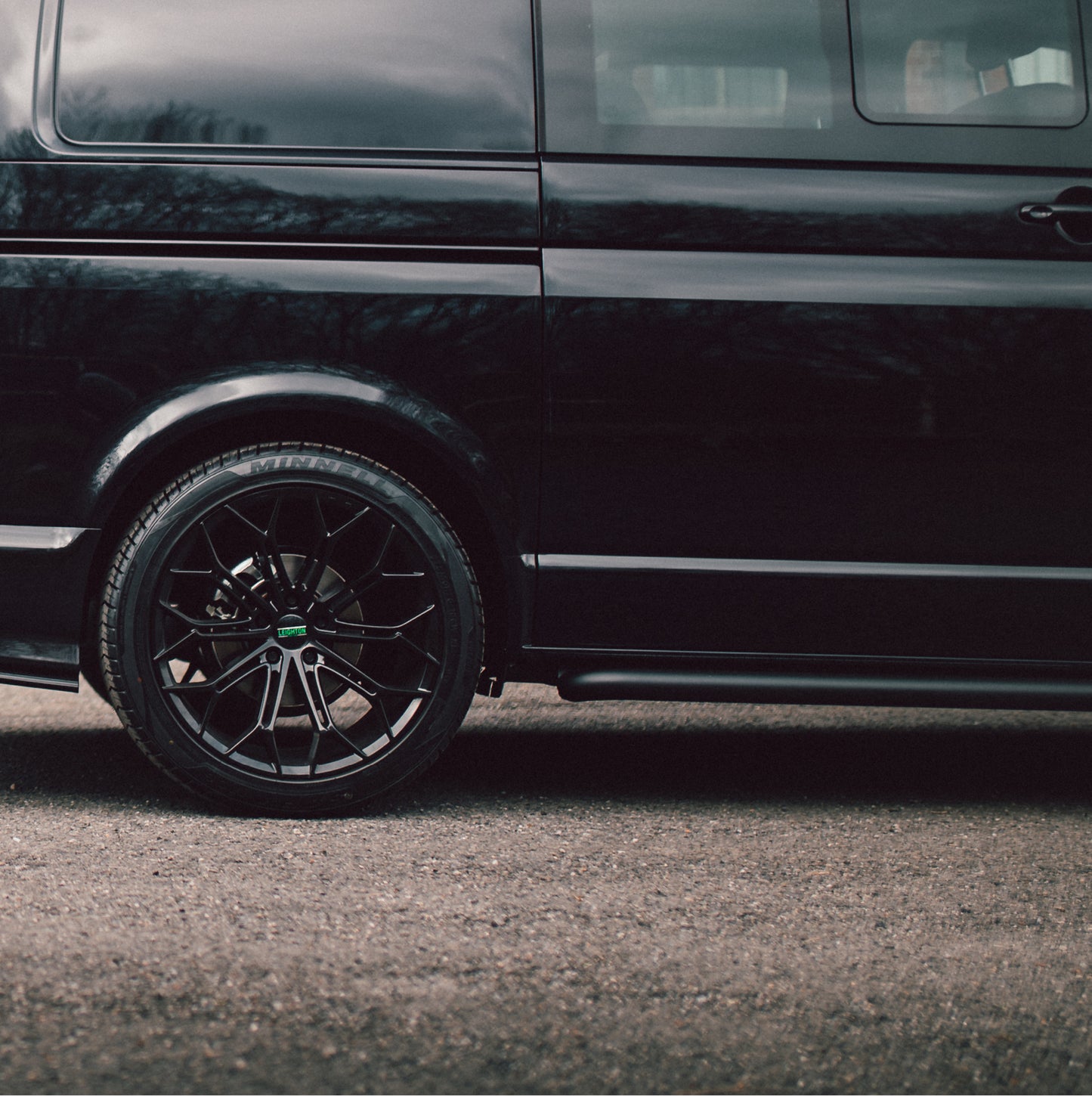 Tubular Side Bars (VW T5 to T6.1) LWB, Chrome