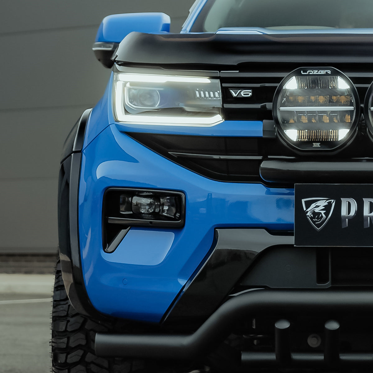 VW Amarok 2023 - Predator Flares Bright Blue
