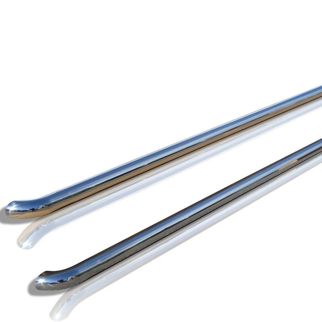 Tubular Side Bars (VW T5 to T6.1) LWB, Chrome