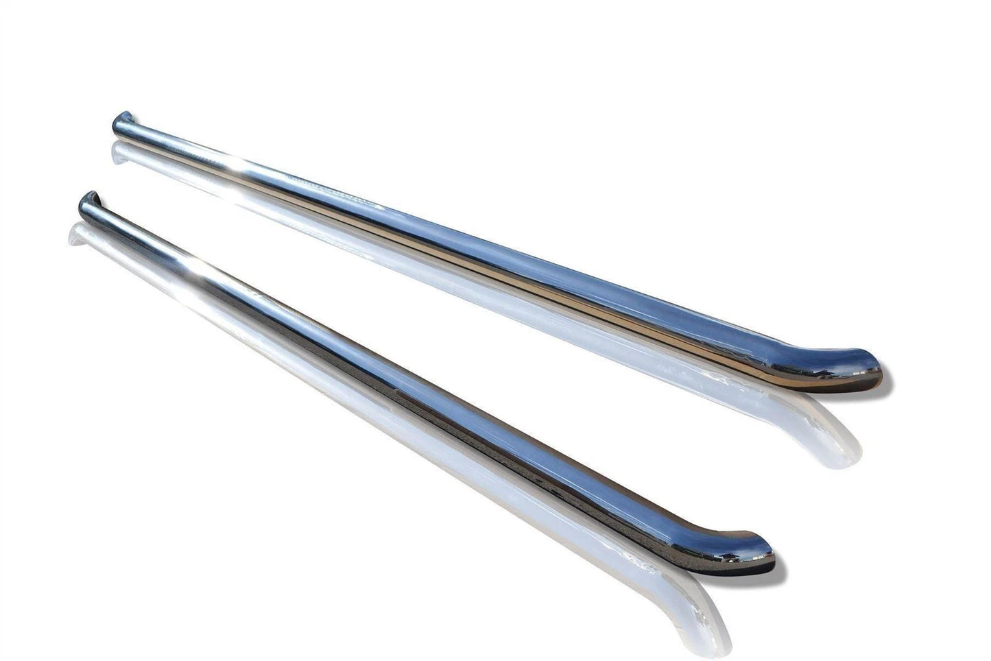 Tubular Side Bars (VW T5 to T6.1) LWB, Chrome