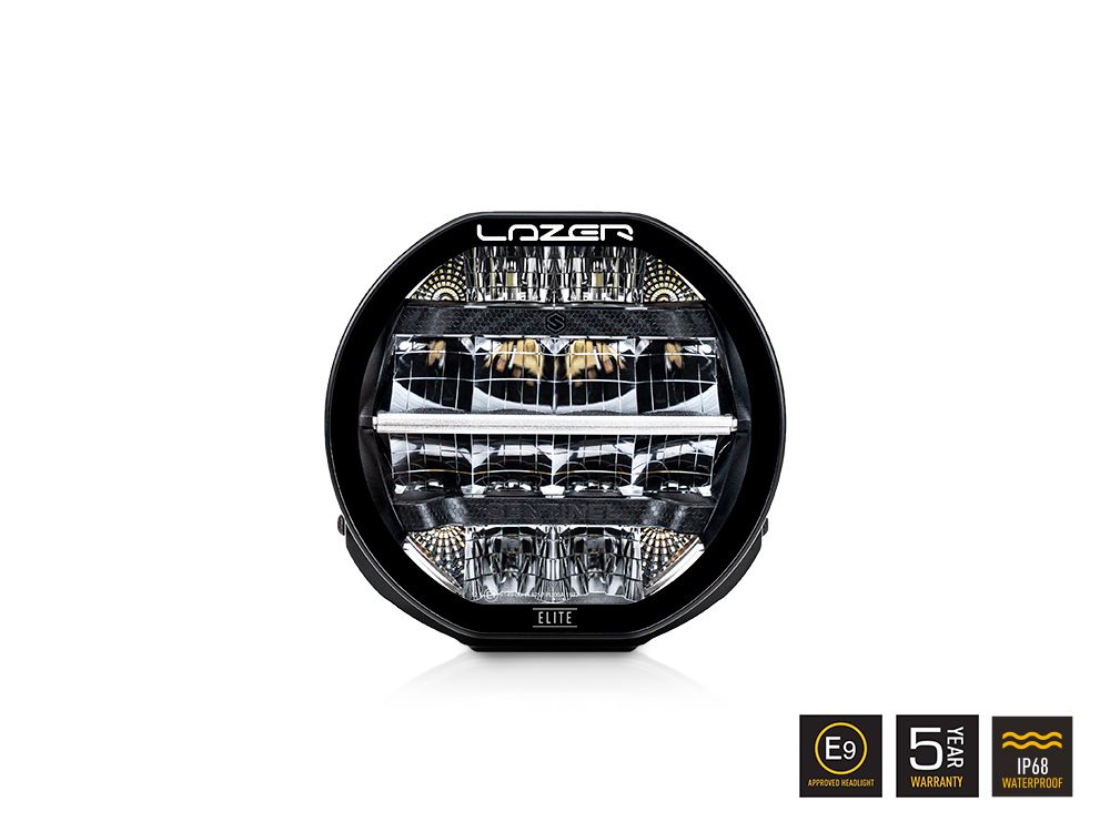 Lazerlamps Sentinel LED lamp - Elite - Black 7"