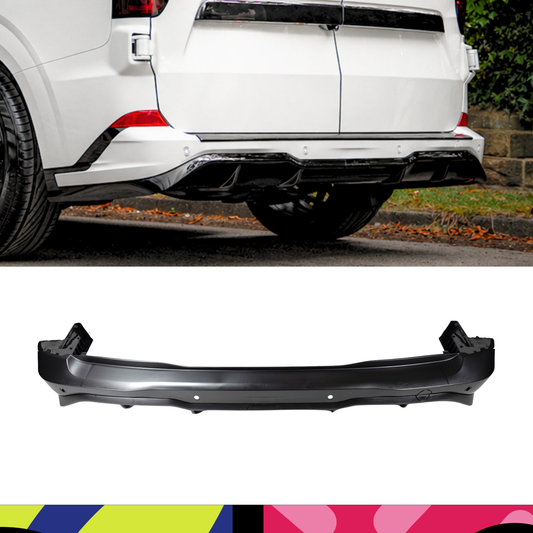 LV-RF Rear bumper for Transit Custom/VW Transporter T7