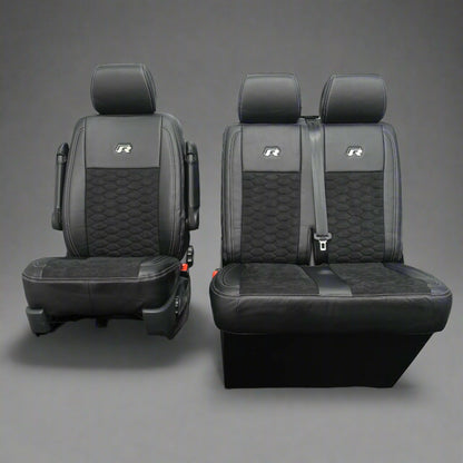 VW T6/T6.1 Alcantara 6 Seats 1+2 +Trip