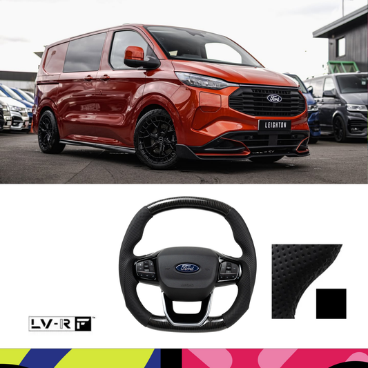 Transit Steering Wheel Carbon Black