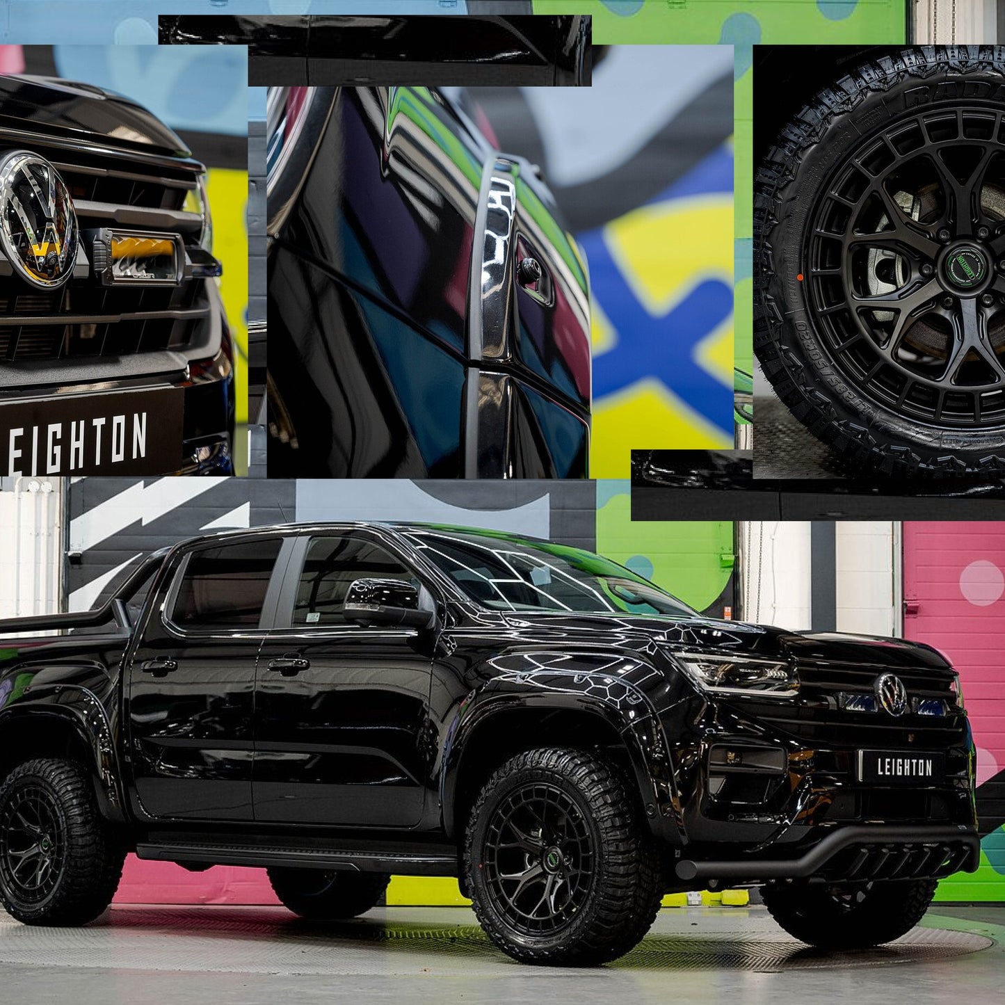 VW Amarok 2023 - EGR Flares Midnight Black