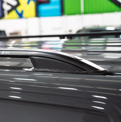 Black Roof Bars ( VW T5 to T6.1) LWB