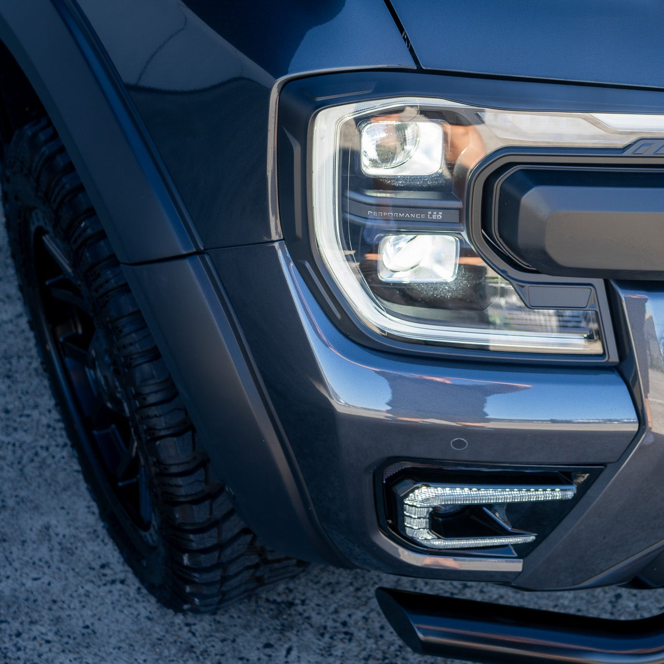 RANGER 2023- STYLISH WHEEL ARCHES Matte Black