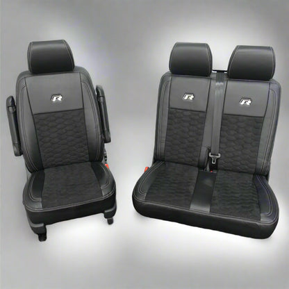 VW T6/T6.1 Alcantara 6 Seats 1+2 +Trip