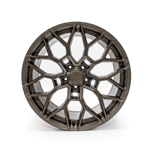 LV-2 Matte Champagne Gold Alloy Wheels 10"