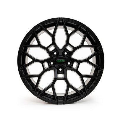 LV-2 Matte Black Alloy Wheels 10"