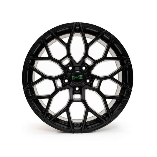 LV-2 Matte Black Alloy Wheels 8.5"