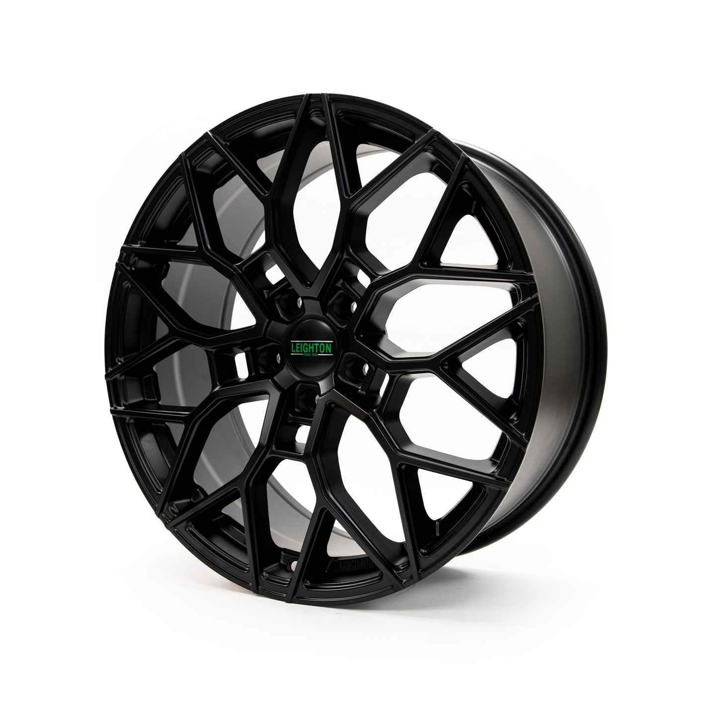 LV-2 Matte Black Alloy Wheels 10"