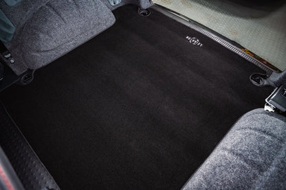 Rear Load Mat (T5 to T6.1) Black/White Logo - SWB