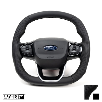 Transit Steering Wheel Leather Black