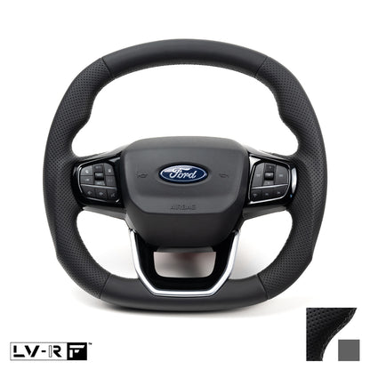 Transit Steering Wheel Leather Grey