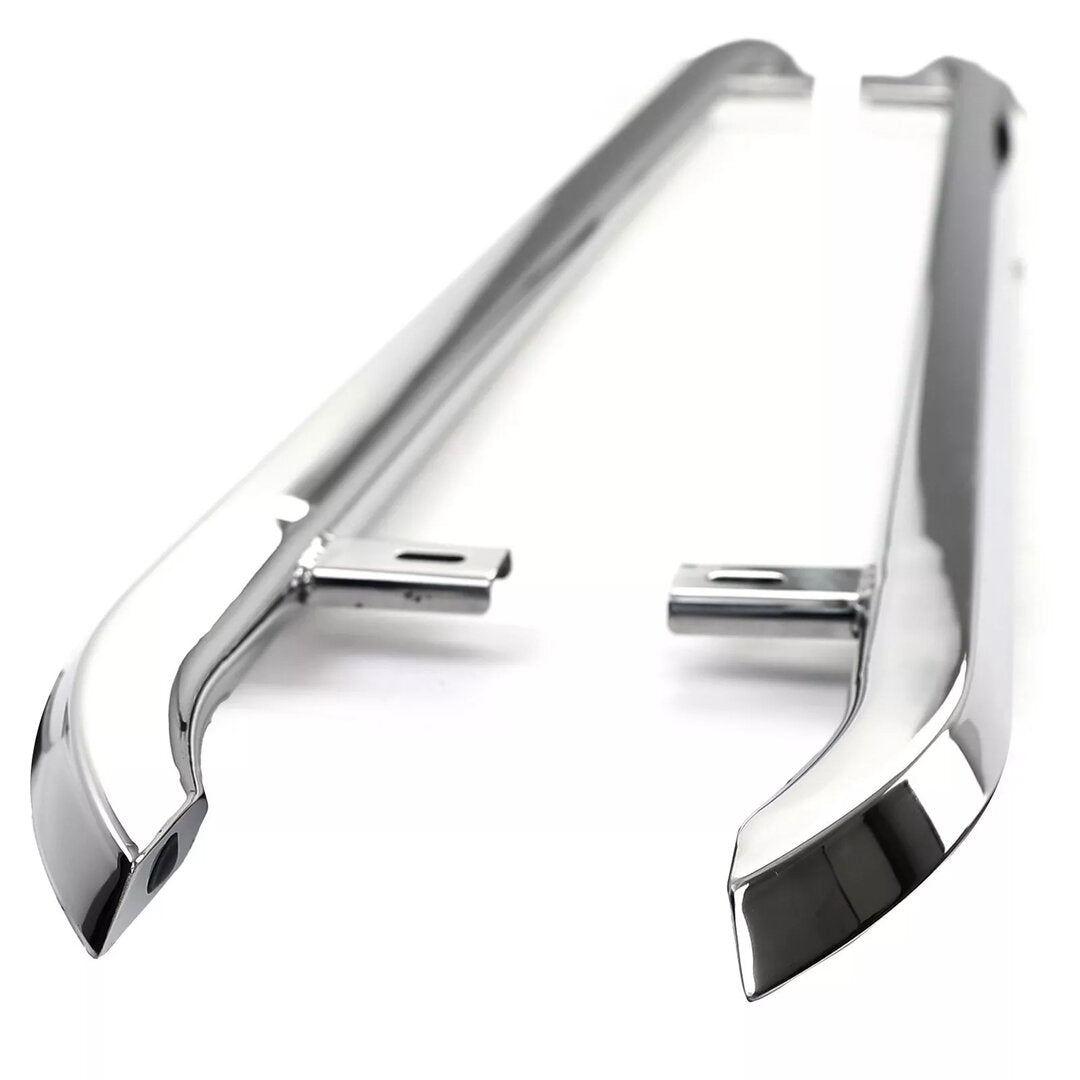 Trapezoid Side Bars (VWT5 to T6.1) LWB Matte Black