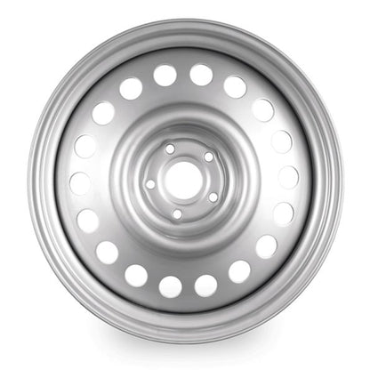 Navis Holey Steel Wheels Staggered 19" Silver