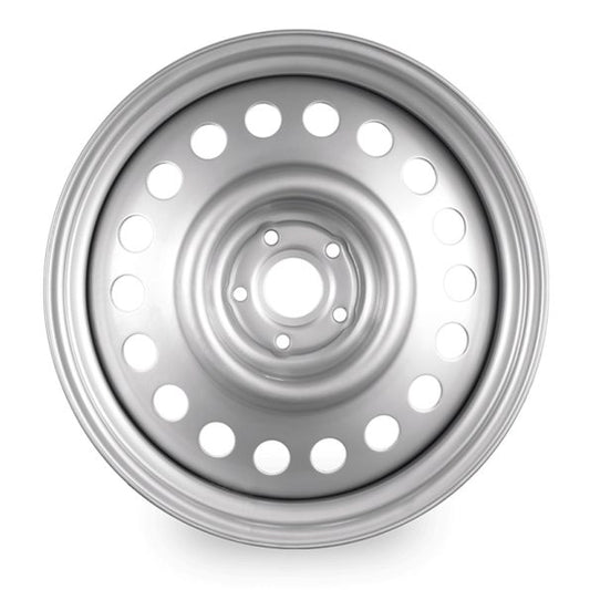 Navis Holey Steel Wheels Staggered 20" Silver