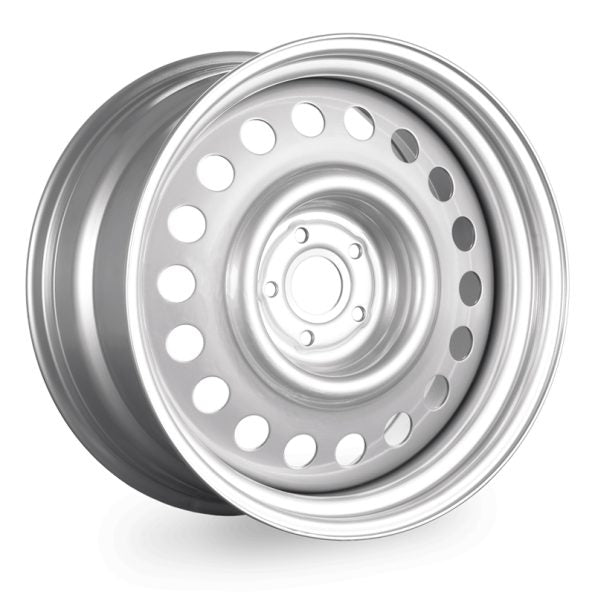 Navis Holey Steel Wheels Staggered 19" Silver