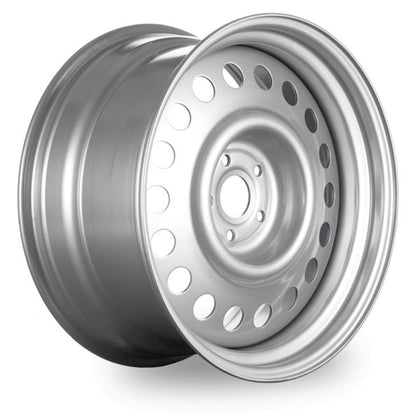 Navis Holey Steel Wheels Staggered 19" Silver