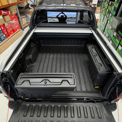 Swing out storage boxes. (Pair)