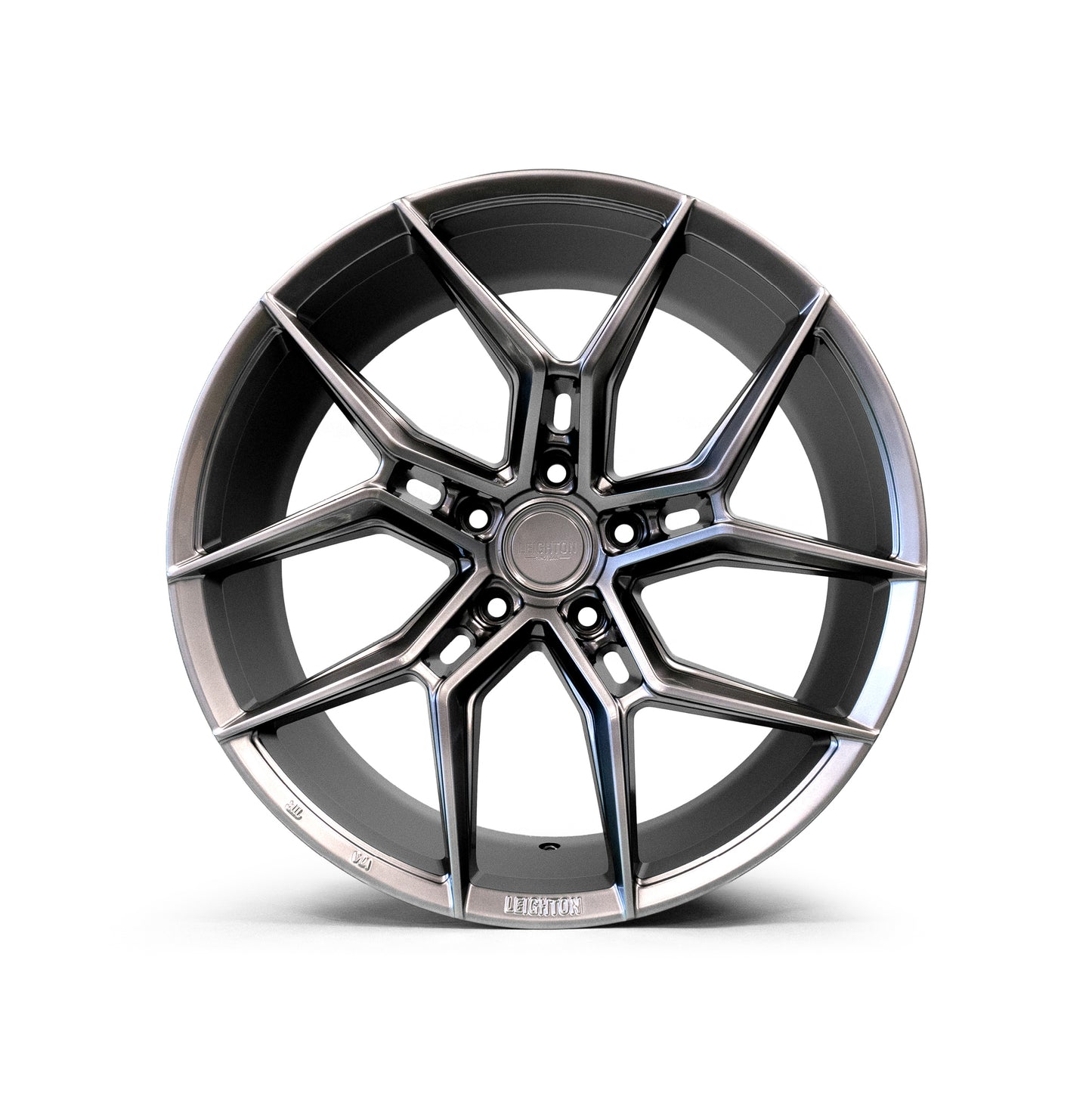 LV-3 Gloss Graphite Alloy Wheels 10"