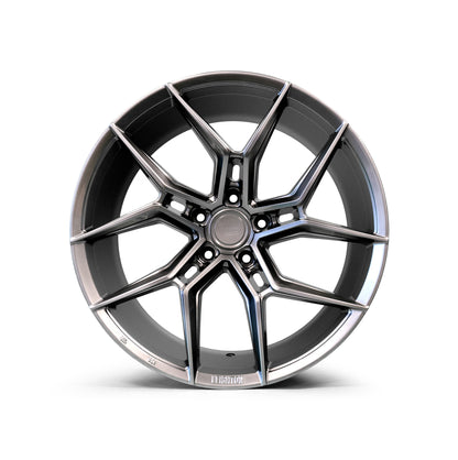LV-3 Gloss Graphite Alloy Wheels 10"