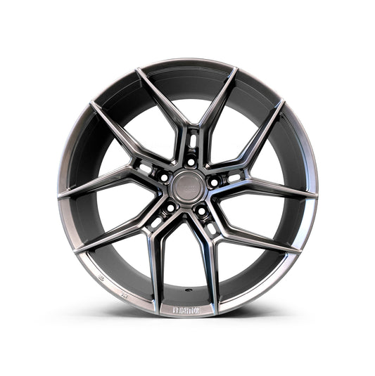 LV-3 Gloss Graphite Alloy Wheels 8.5"