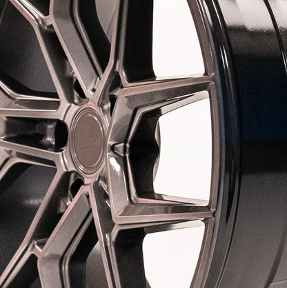 LV-3 Gloss Graphite Alloy Wheels 10"