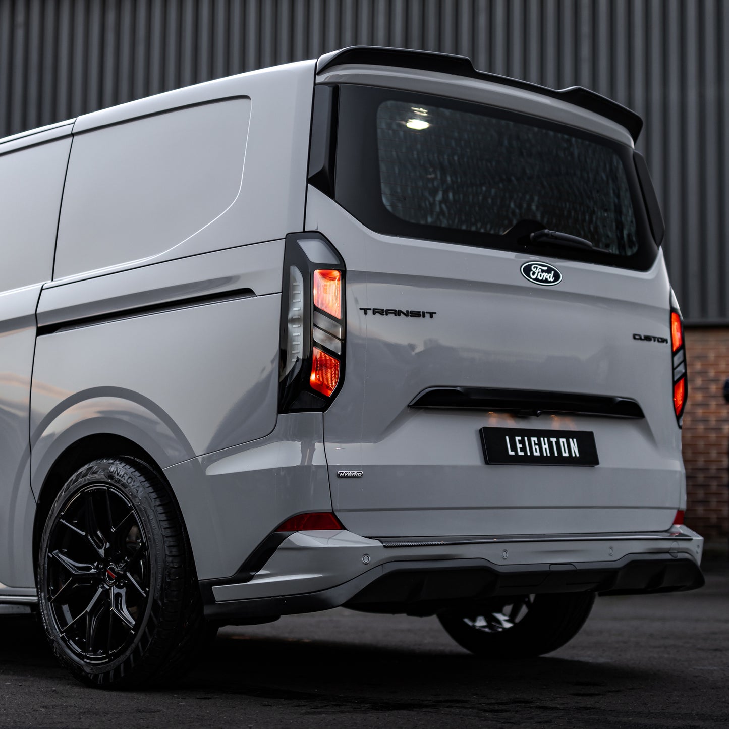 Transit Bumper Protector Carbon