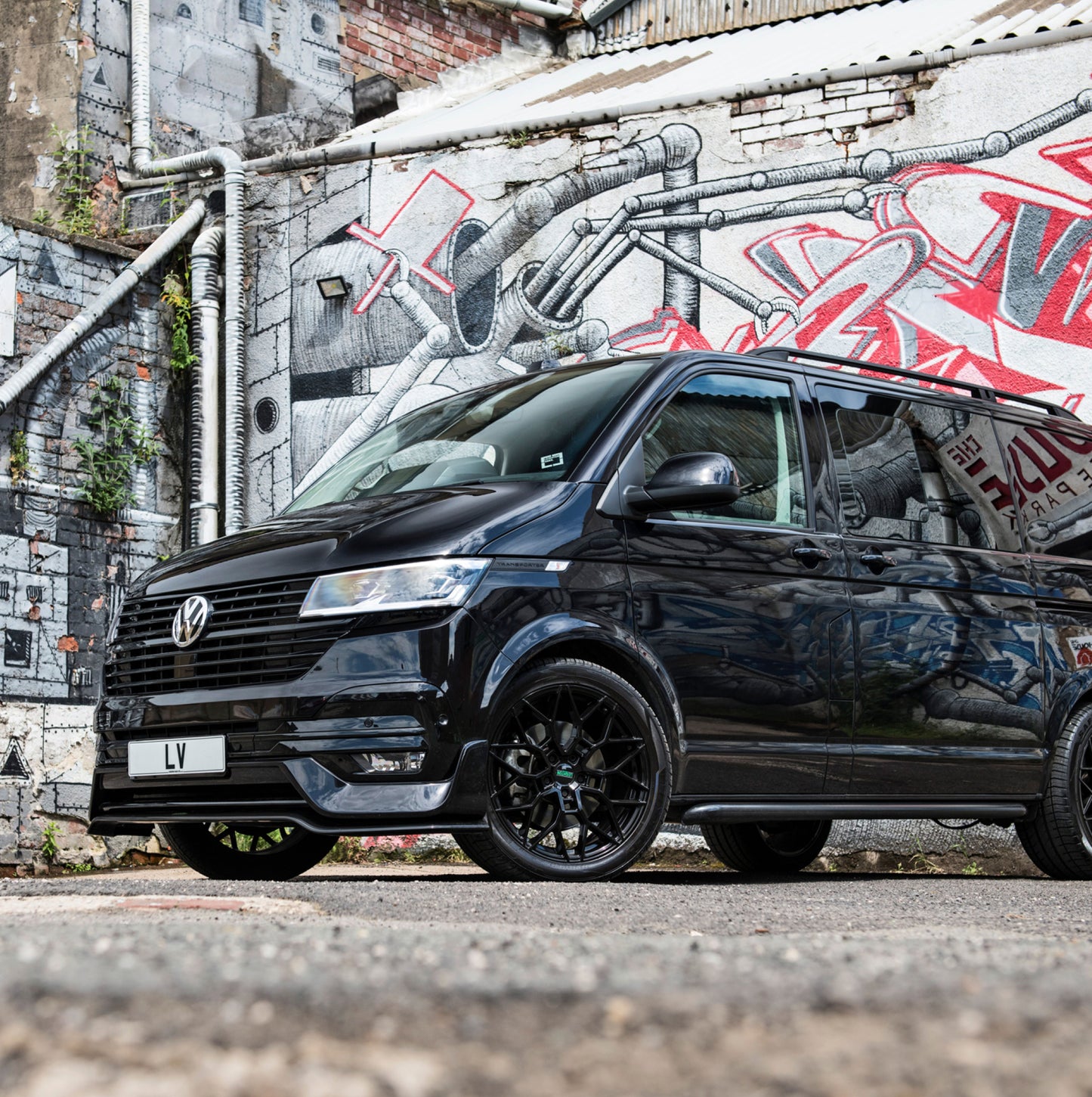 LV-S Front Chin & Splitter ( VW T6.1)
