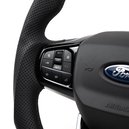 Transit Steering Wheel Carbon Black