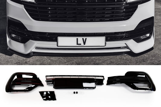 Gloss Black Lower Grille/Inserts ( VW T6.1)