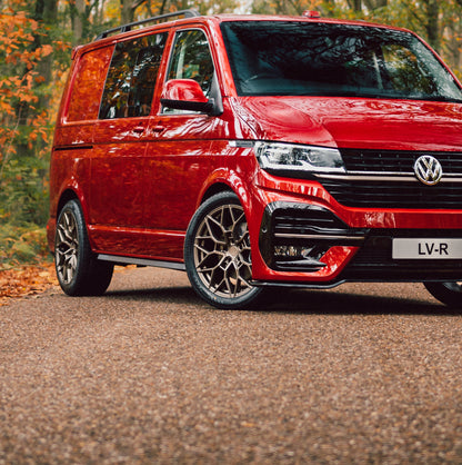 Trapezoid Side Bars (VWT5 to T6.1) SWB Matte Black